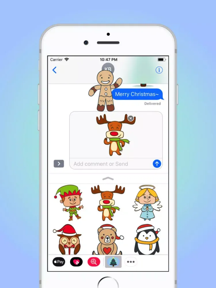 Frozen Christmas Tree Sticker iPad سکرین شاٹس