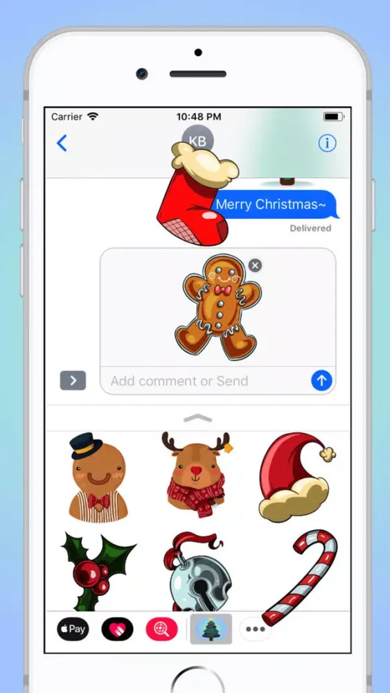 Frozen Christmas Tree Sticker سکرین شاٹس