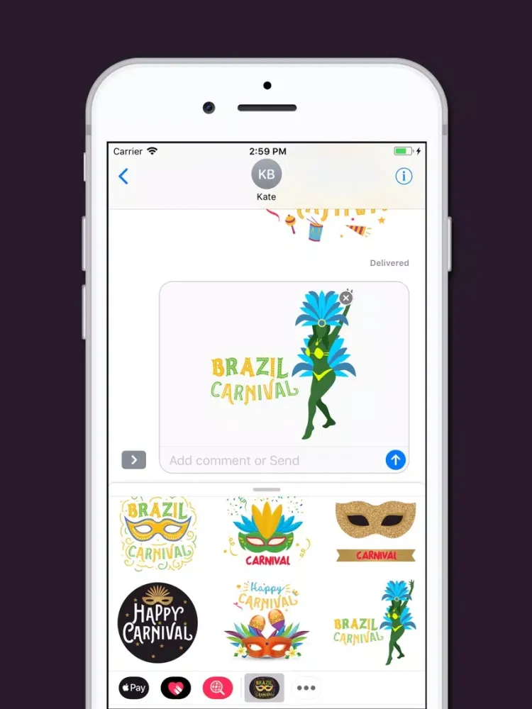 Rio De Janeiro Sticker iPad  Screenshots
