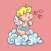 Valentine's Cupid Sticker