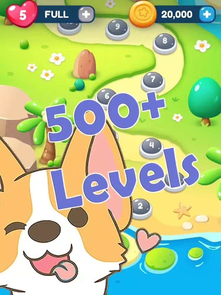 Corgi World Tour iPad  Ekran Görüntüleri