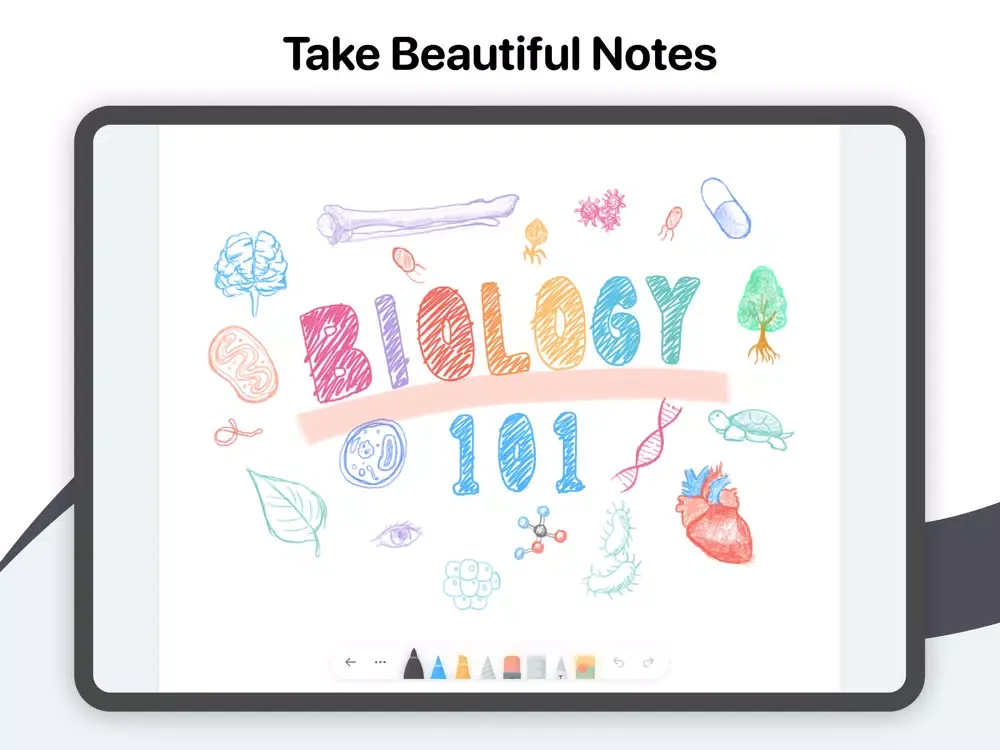 Ảnh chụp màn hình của Ink - Note, Sketch, Annotation iPad 