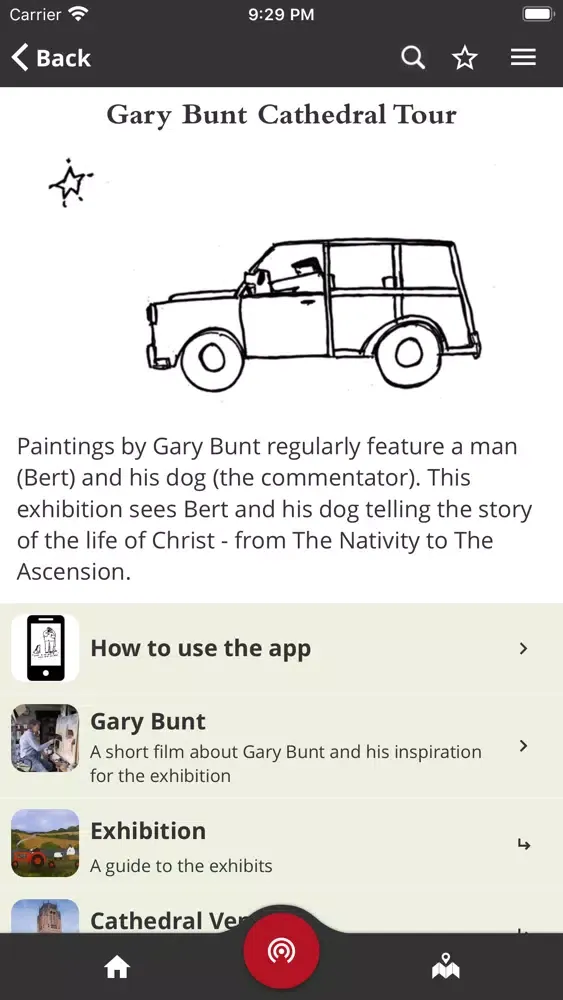 Gary Bunt Cathedral Tour स्क्रीनशॉट
