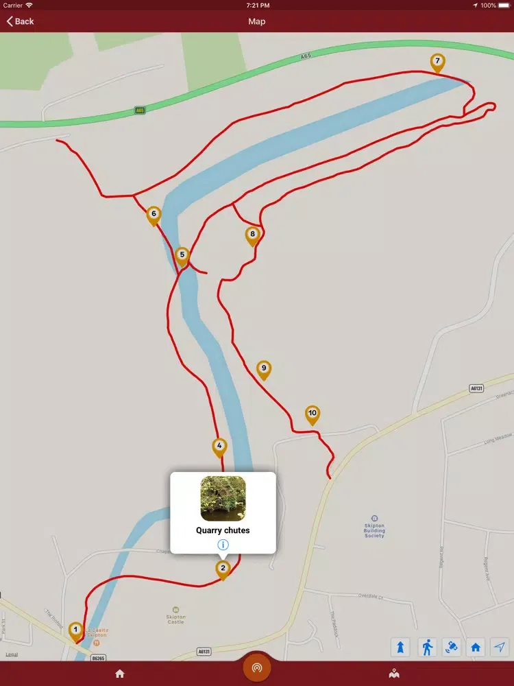 Woodland Trust visitor guides iPad  Screenshots