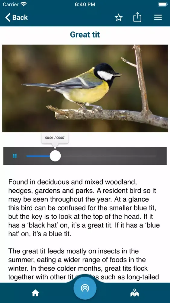 Woodland Trust visitor guides Screenshots
