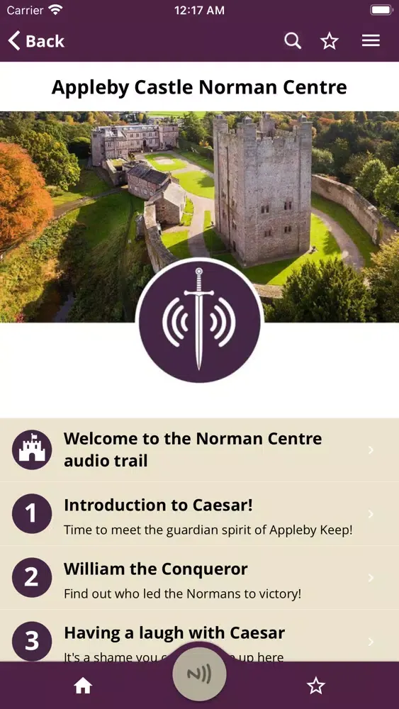 Capturas de tela do Appleby Castle Norman Centre