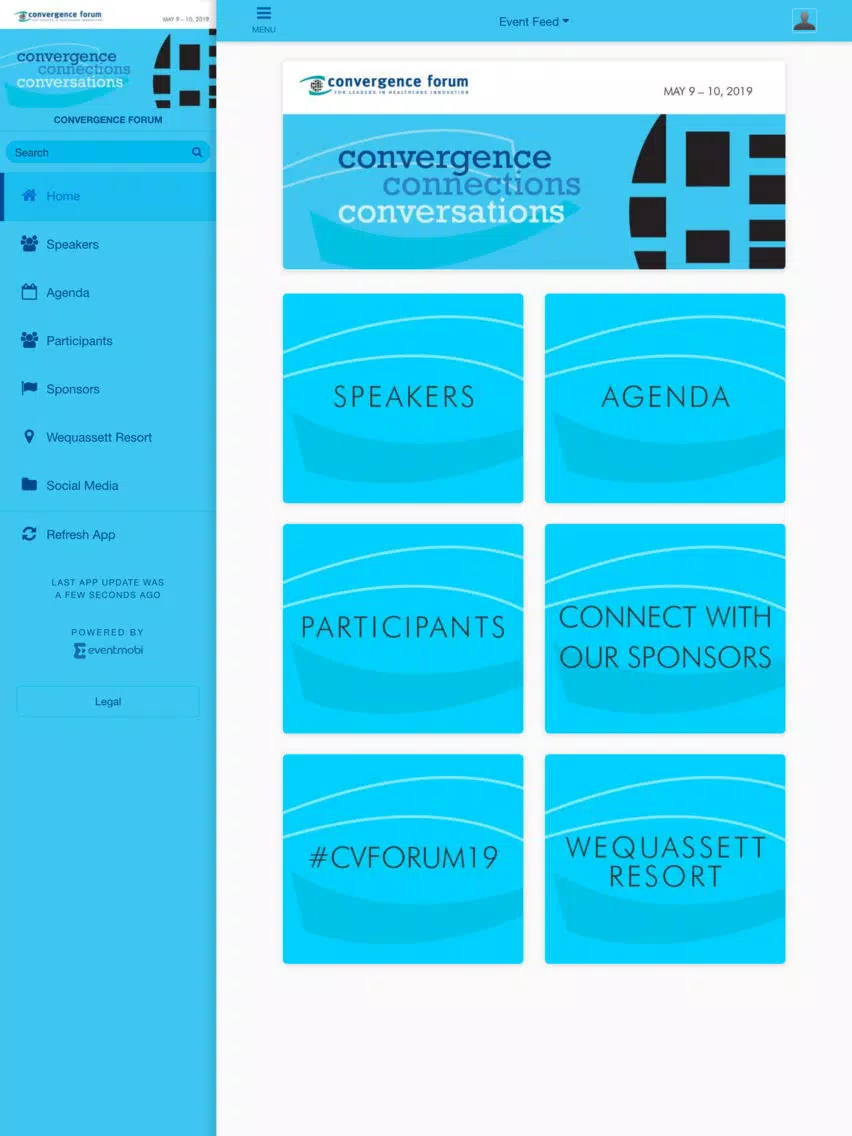 Tangkapan skrin CVFORUM19 iPad 