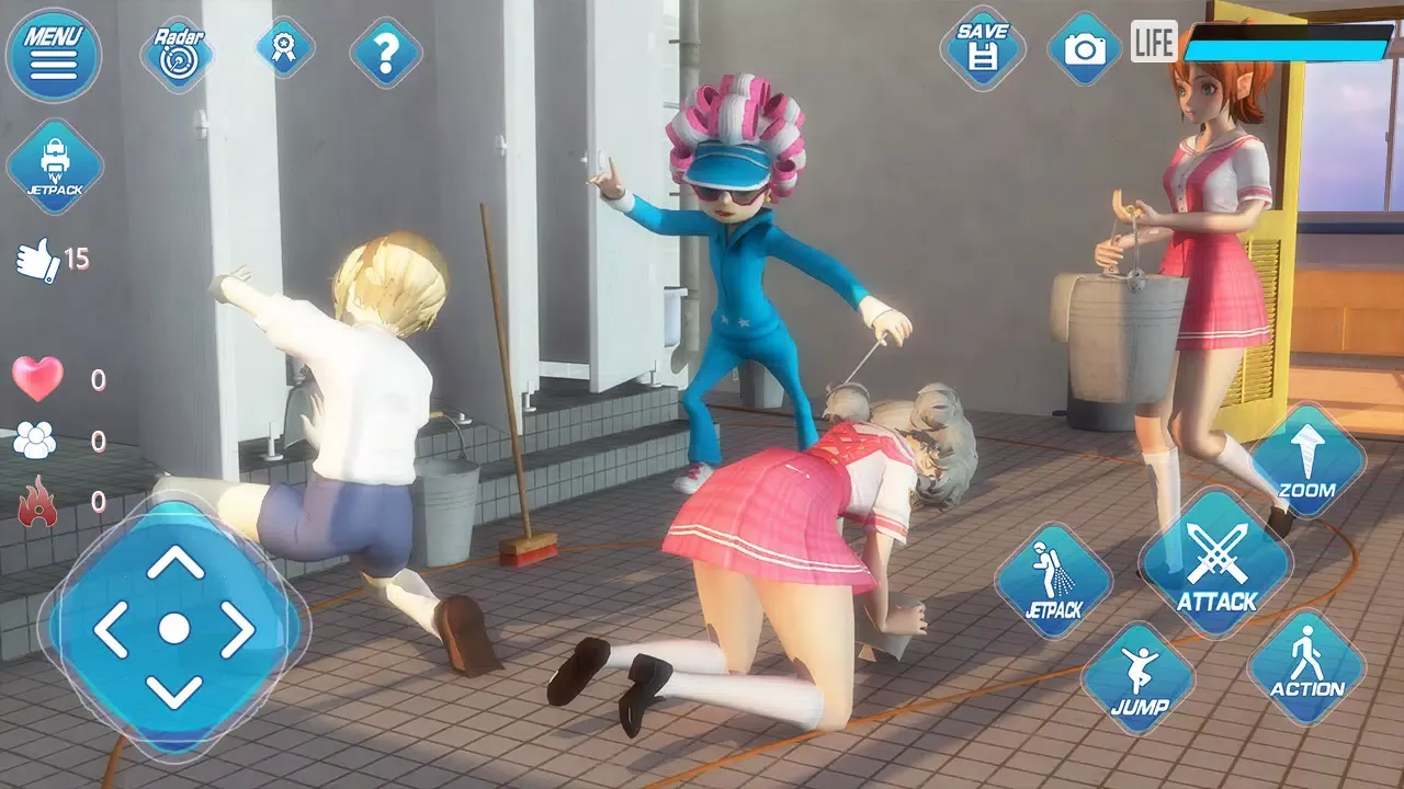 School Simulator Scary Game 3D স্ক্রিনশট