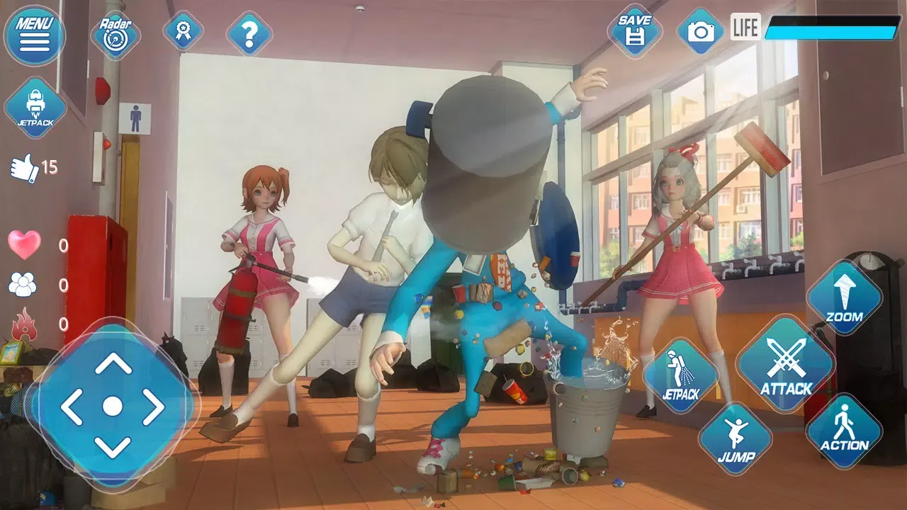 School Simulator Scary Game 3D স্ক্রিনশট