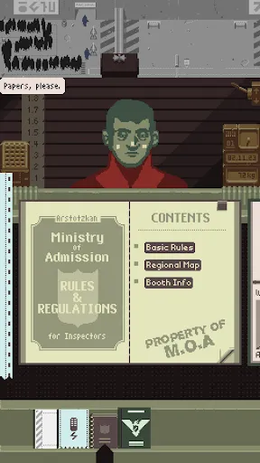 Papers, Please 스크린샷