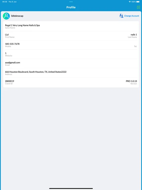 صور LLDSalon iPad