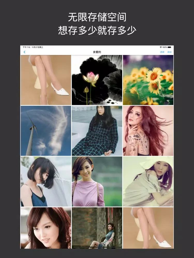 PA - Private Secret Album iPad  স্ক্রিনশট