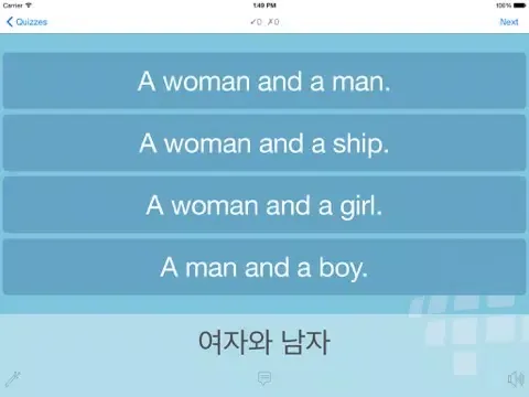 Скриншоты L-Lingo Learn Korean iPad 