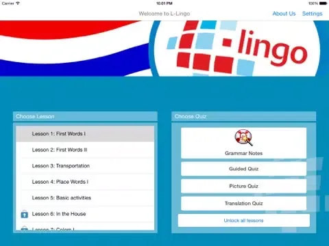 Скриншоты L-Lingo Learn Thai iPad 