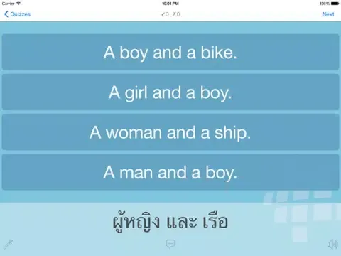 Скриншоты L-Lingo Learn Thai iPad 