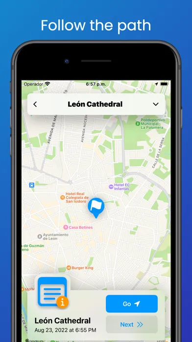 Captures d'écran de GeoPos