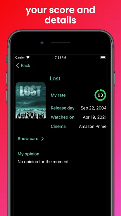 ภาพหน้าจอของ Filmterest