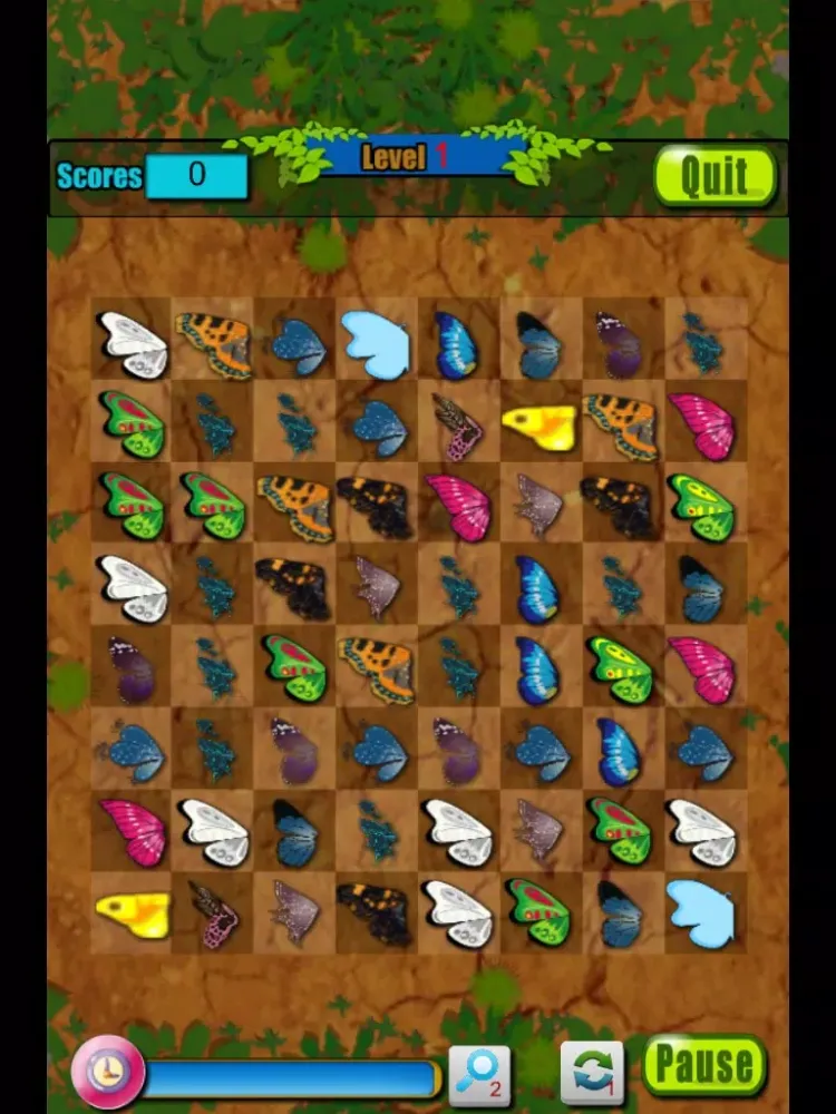 Butterfly Kyodai iPad  Screenshots