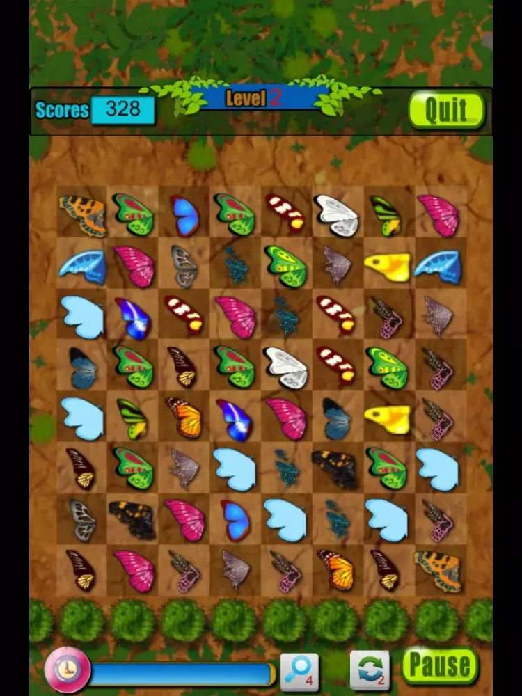 Butterfly Kyodai iPad  Screenshots