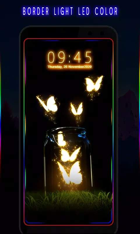 Border light Livewallpaper Bac Screenshots