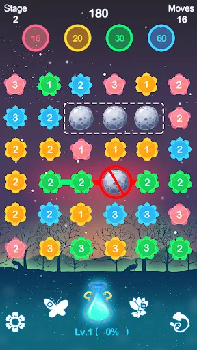 Tangkapan layar Flower Journey-Match 3 Dual Li