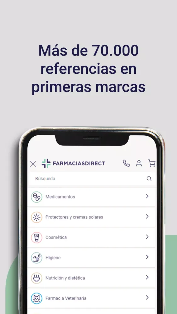 Captures d'écran de Farmaciadirect:Farmacia Online
