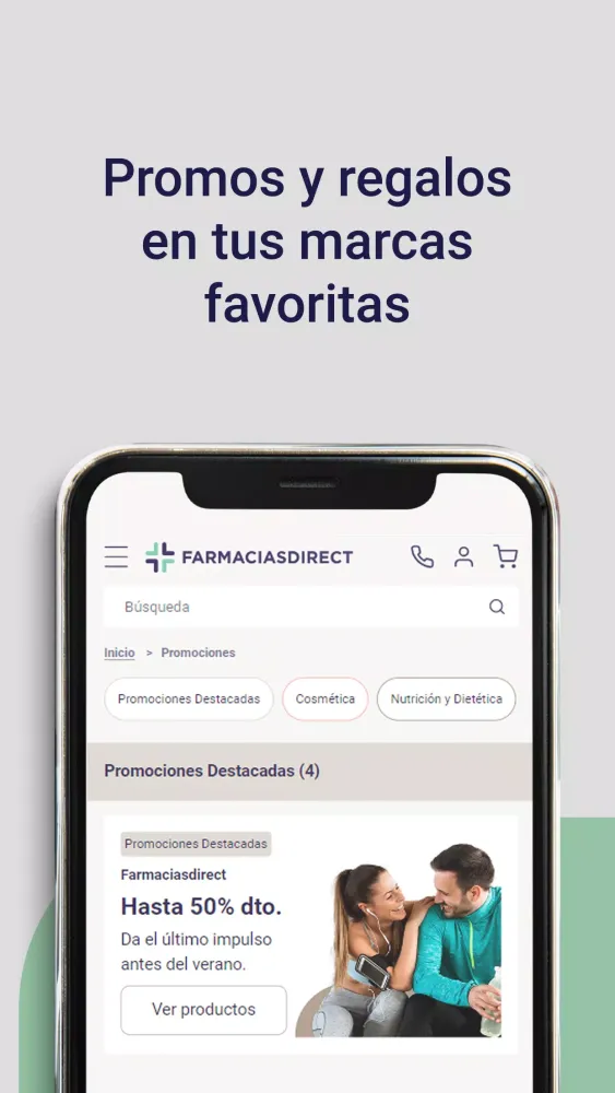 Captures d'écran de Farmaciadirect:Farmacia Online