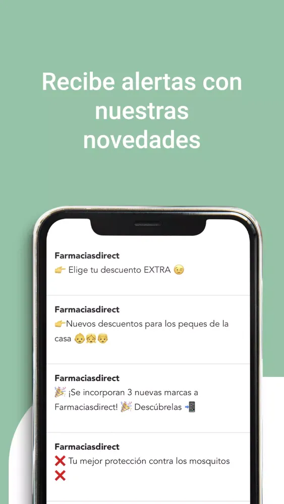 Captures d'écran de Farmaciadirect:Farmacia Online