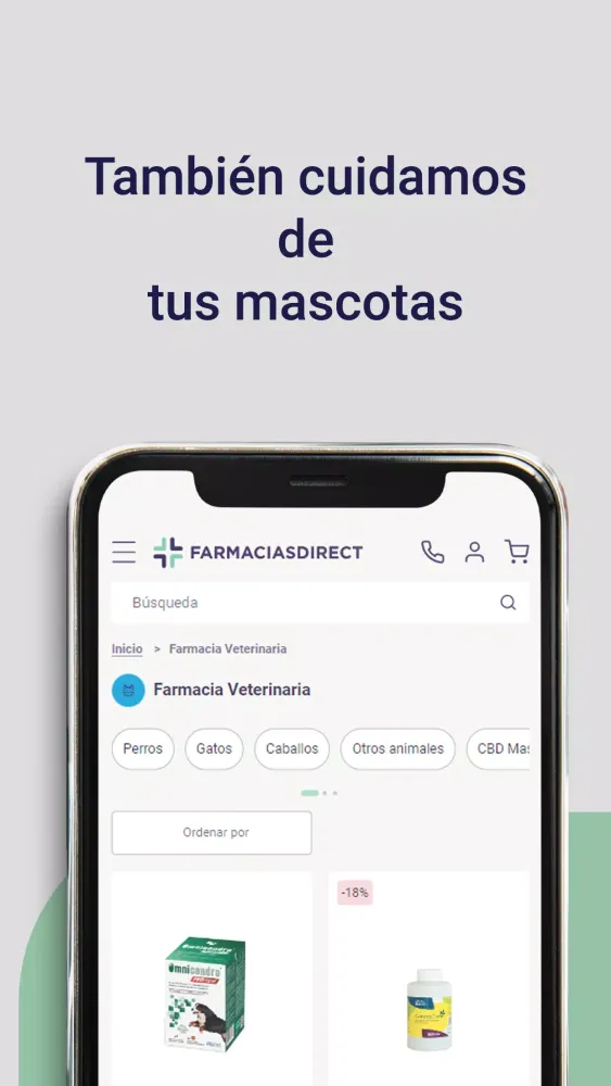 Captures d'écran de Farmaciadirect:Farmacia Online