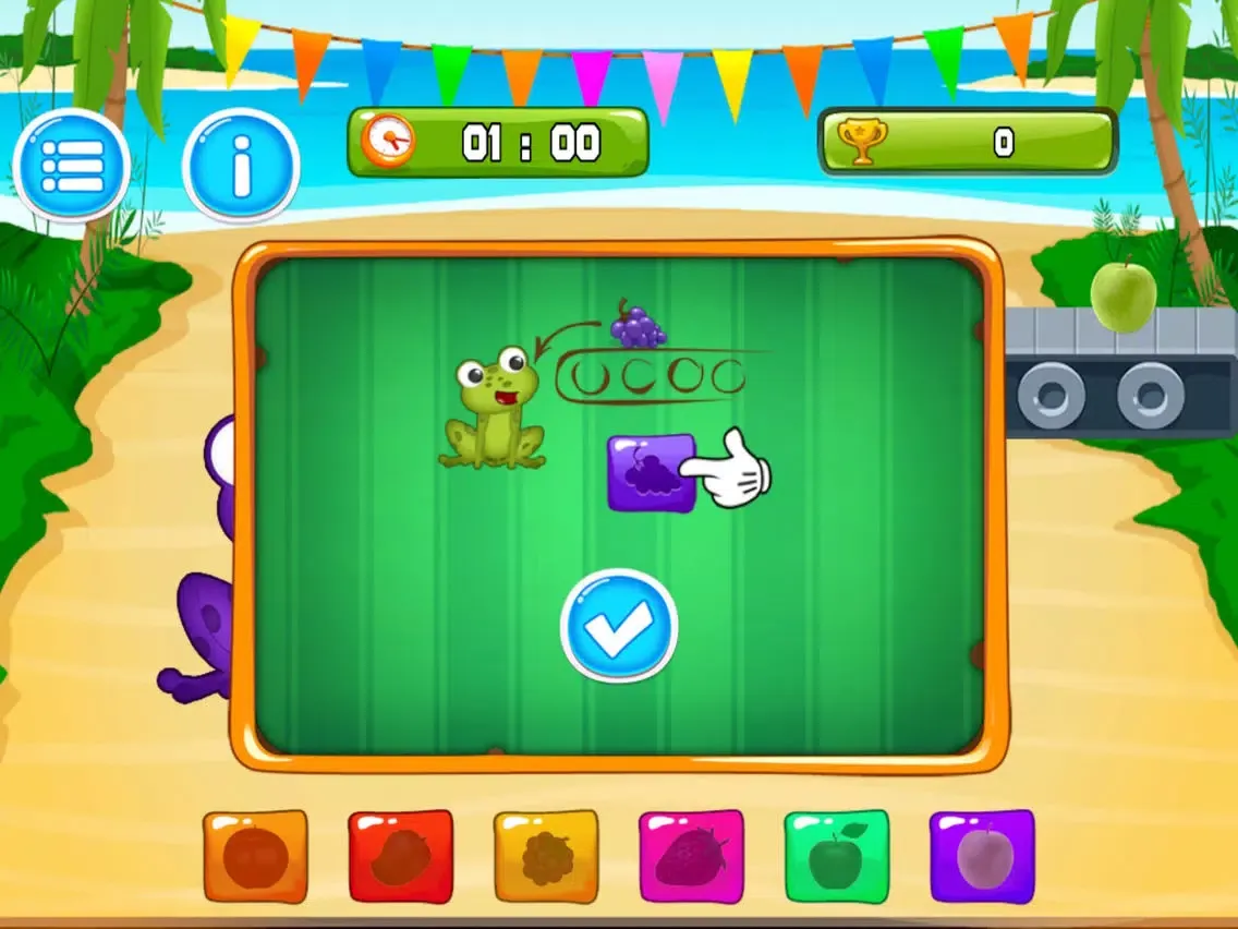 Hungry Frog Rush PRO iPad  Screenshots