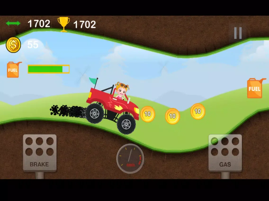 Capturas de pantalla de Baby Truck Racing For Hazel Baby iPad 