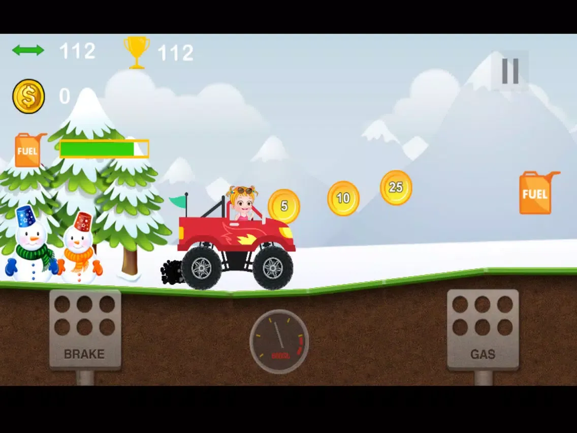 Capturas de pantalla de Baby Truck Racing For Hazel Baby iPad 