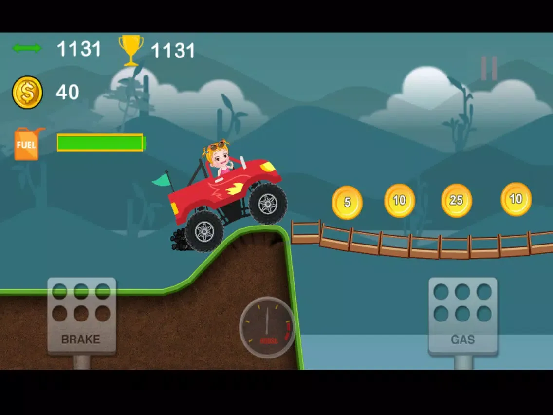 Capturas de pantalla de Baby Truck Racing For Hazel Baby iPad 