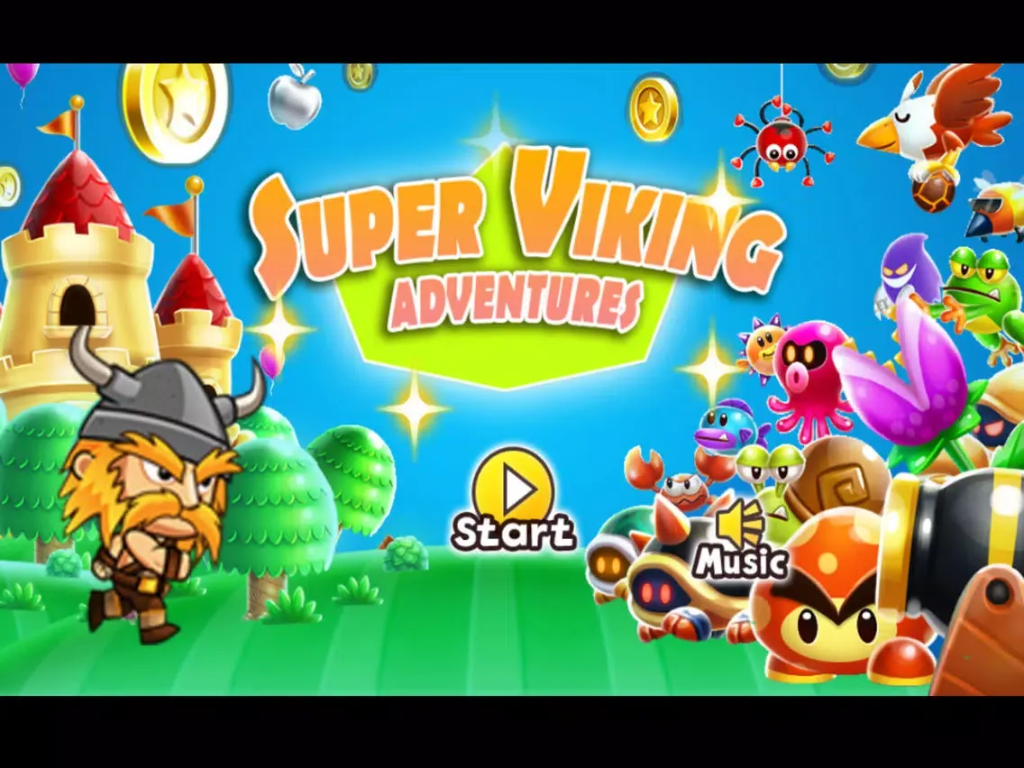 Super Viking Adventures World iPad  Screenshots