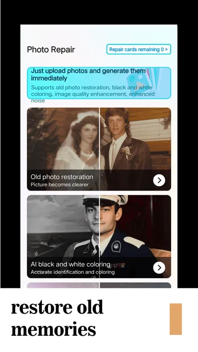 Tangkapan skrin PhotoFixAI - AI Photo Enhancer