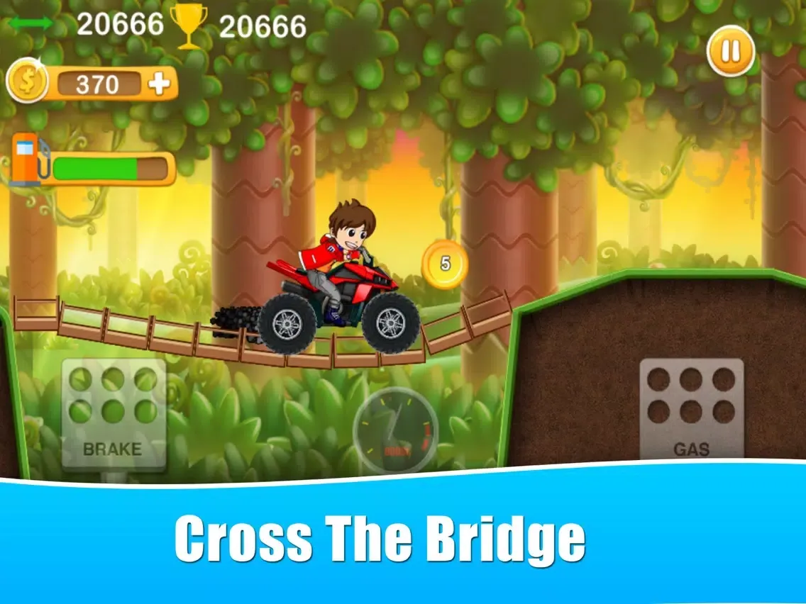 Tangkapan skrin Yokai Moto Racing iPad 