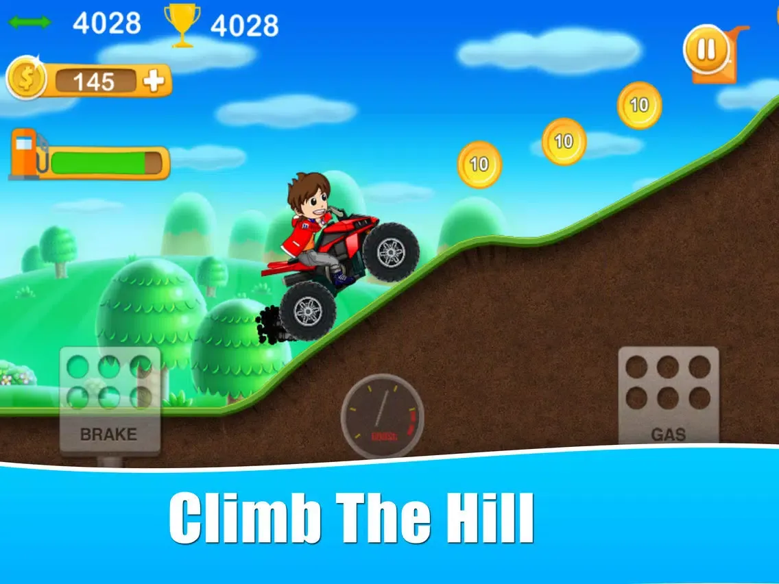 Tangkapan skrin Yokai Moto Racing iPad 
