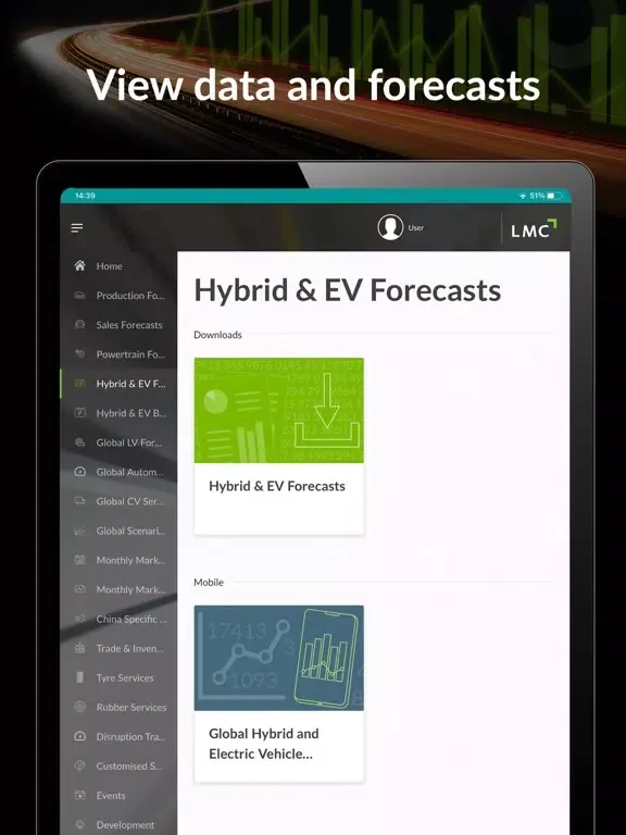 LMC Compass iPad  سکرین شاٹس