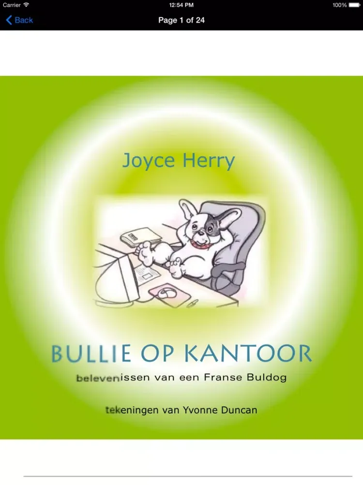 Ảnh chụp màn hình của Bullie Op Kantoor iPad 