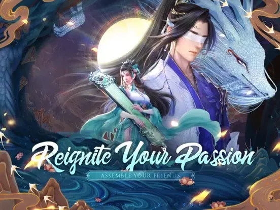 Immortal Sword-Idle MMORPG iPad  स्क्रीनशॉट