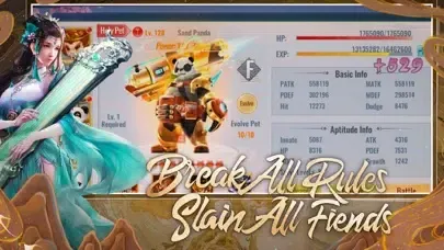 Immortal Sword-Idle MMORPG स्क्रीनशॉट