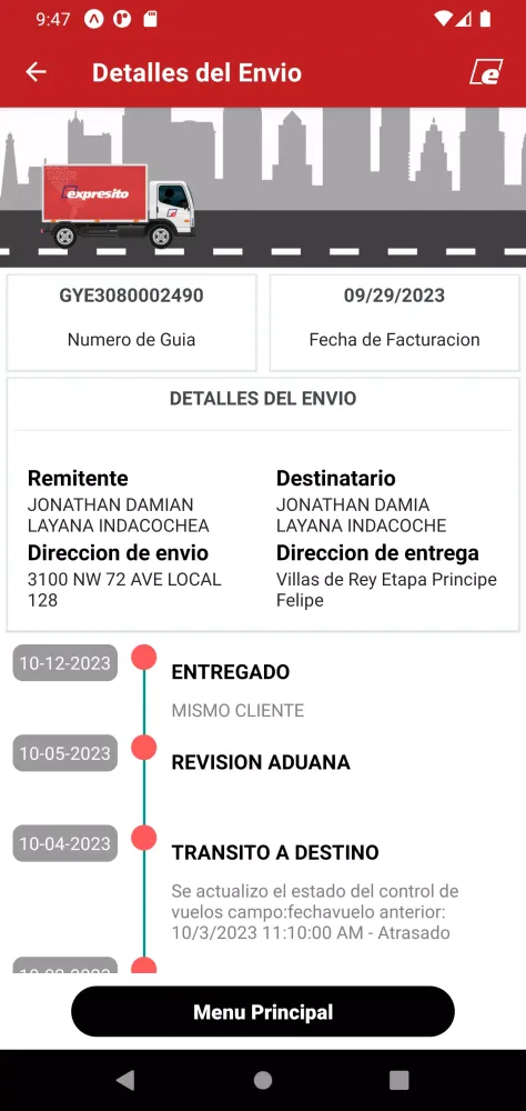 Capturas de pantalla de Expresito Carga