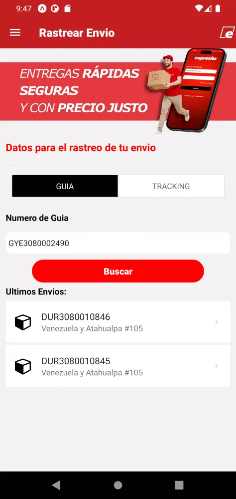 Capturas de pantalla de Expresito Carga