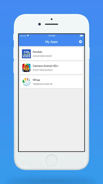 ภาพหน้าจอของ FanAds - Audience Network