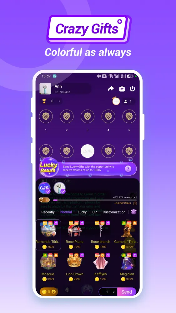 Captures d'écran de Pita - Voice Chat