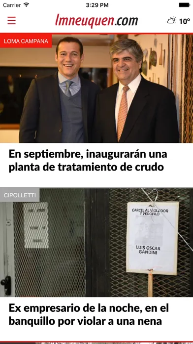 Скриншоты LM Neuquén
