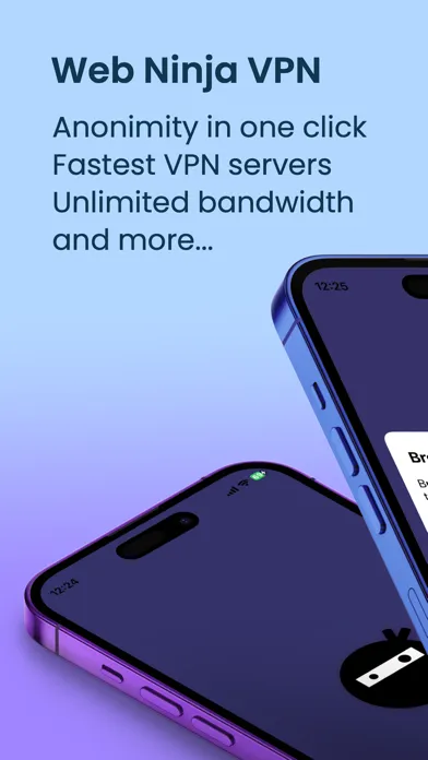 Tangkapan layar VON Ninja: APPVPN Adblock