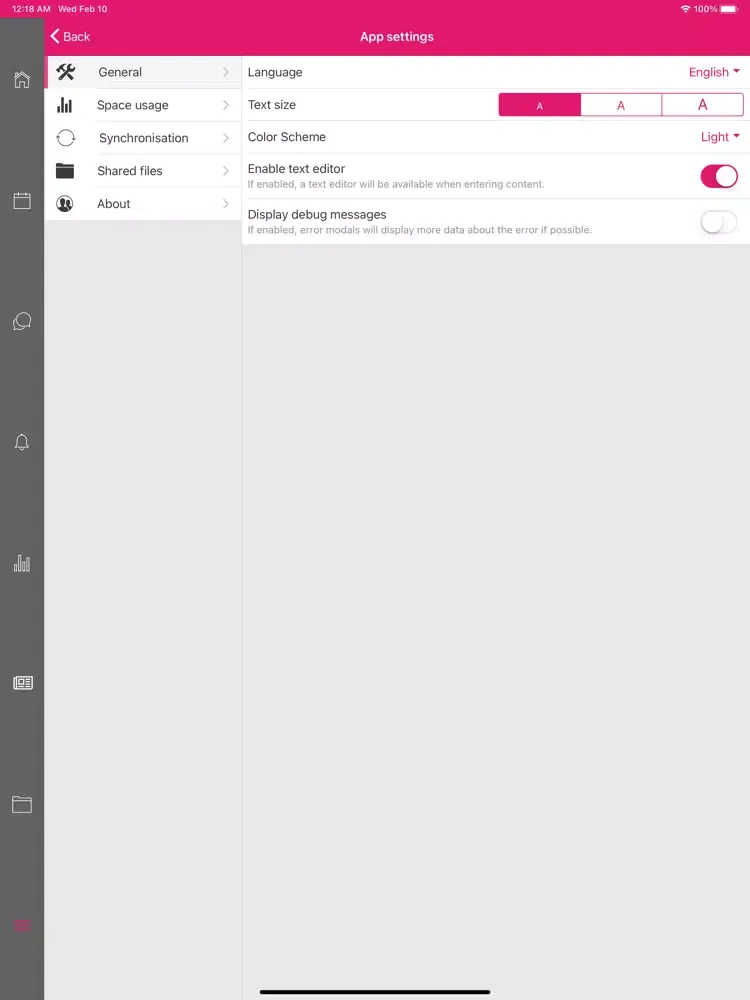 Ảnh chụp màn hình của Ahlan Online School iPad 