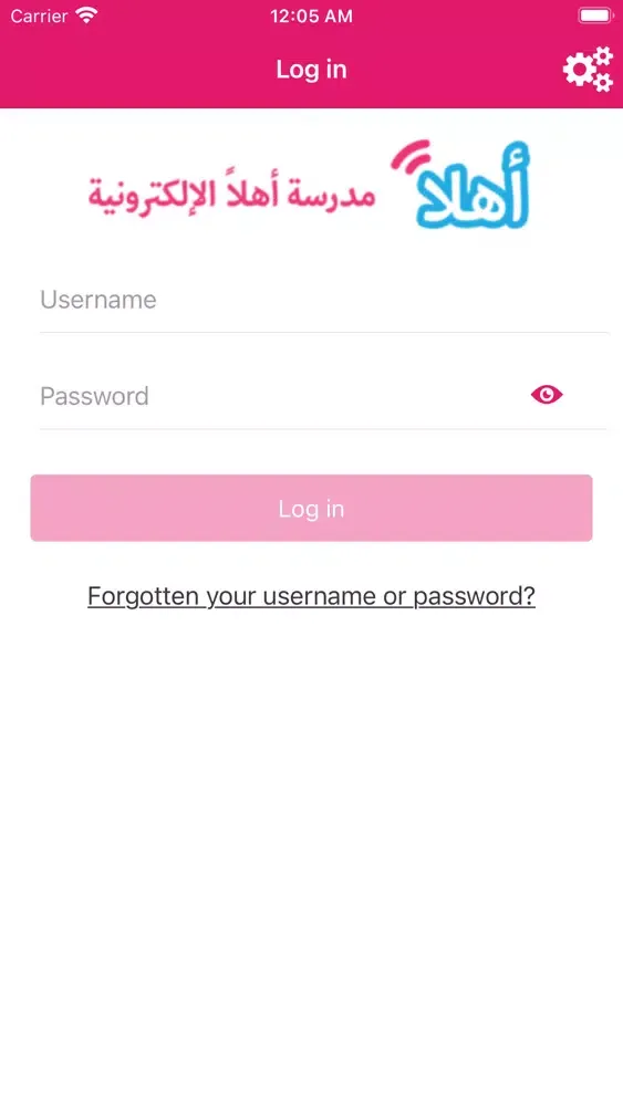 Ảnh chụp màn hình của Ahlan Online School