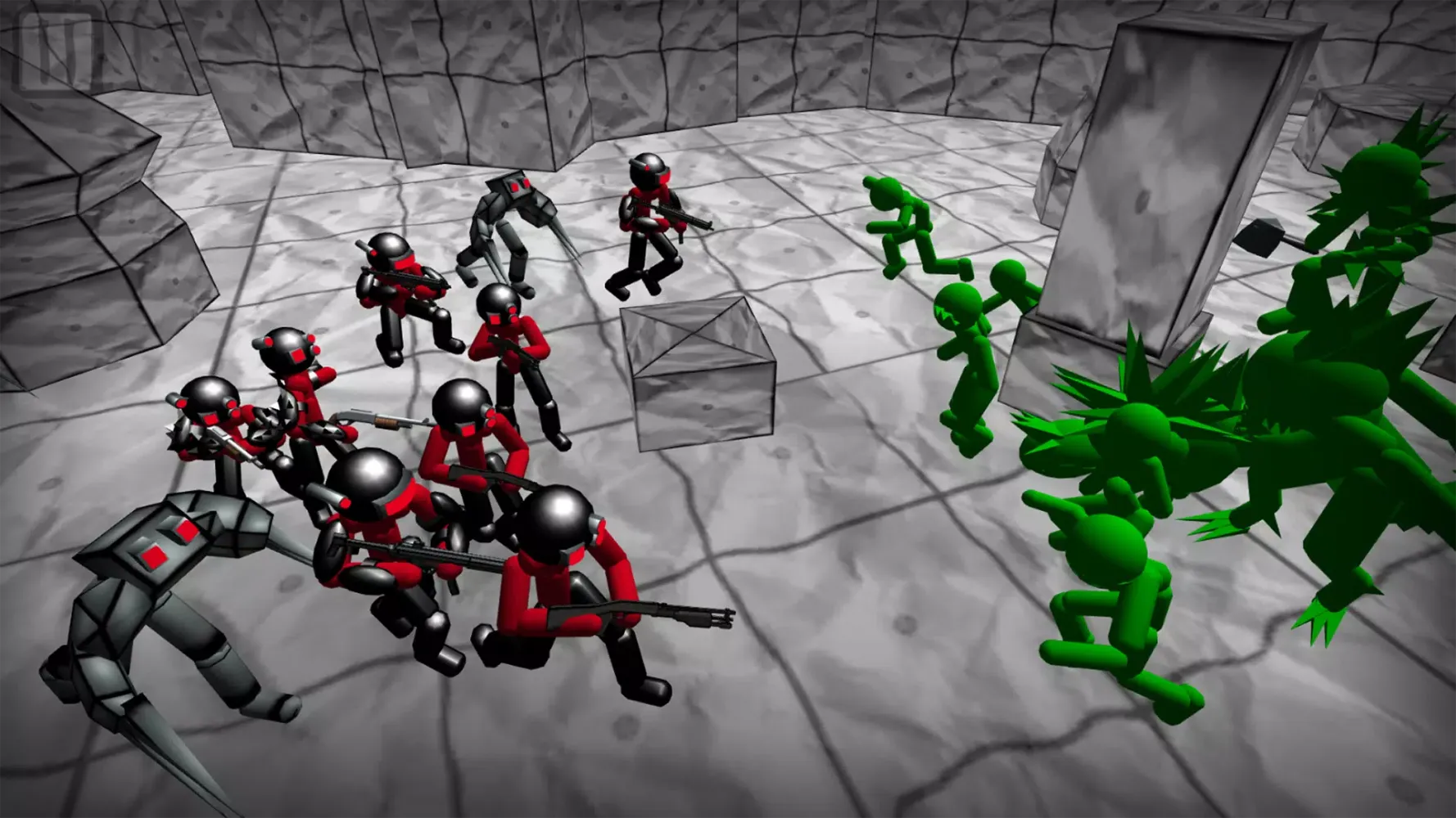 Battle Simulator: Stickman Zom Screenshots